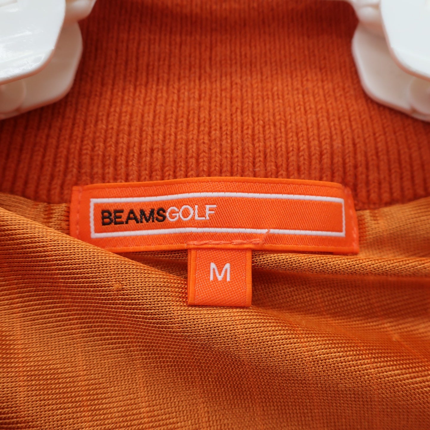 BEAMS GOLF(ビームスゴルフ) ニットブルゾン オレンジ メンズ M B