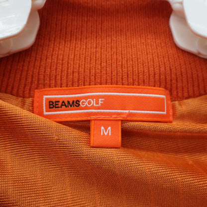 BEAMS GOLF(ビームスゴルフ) ニットブルゾン オレンジ メンズ M B
