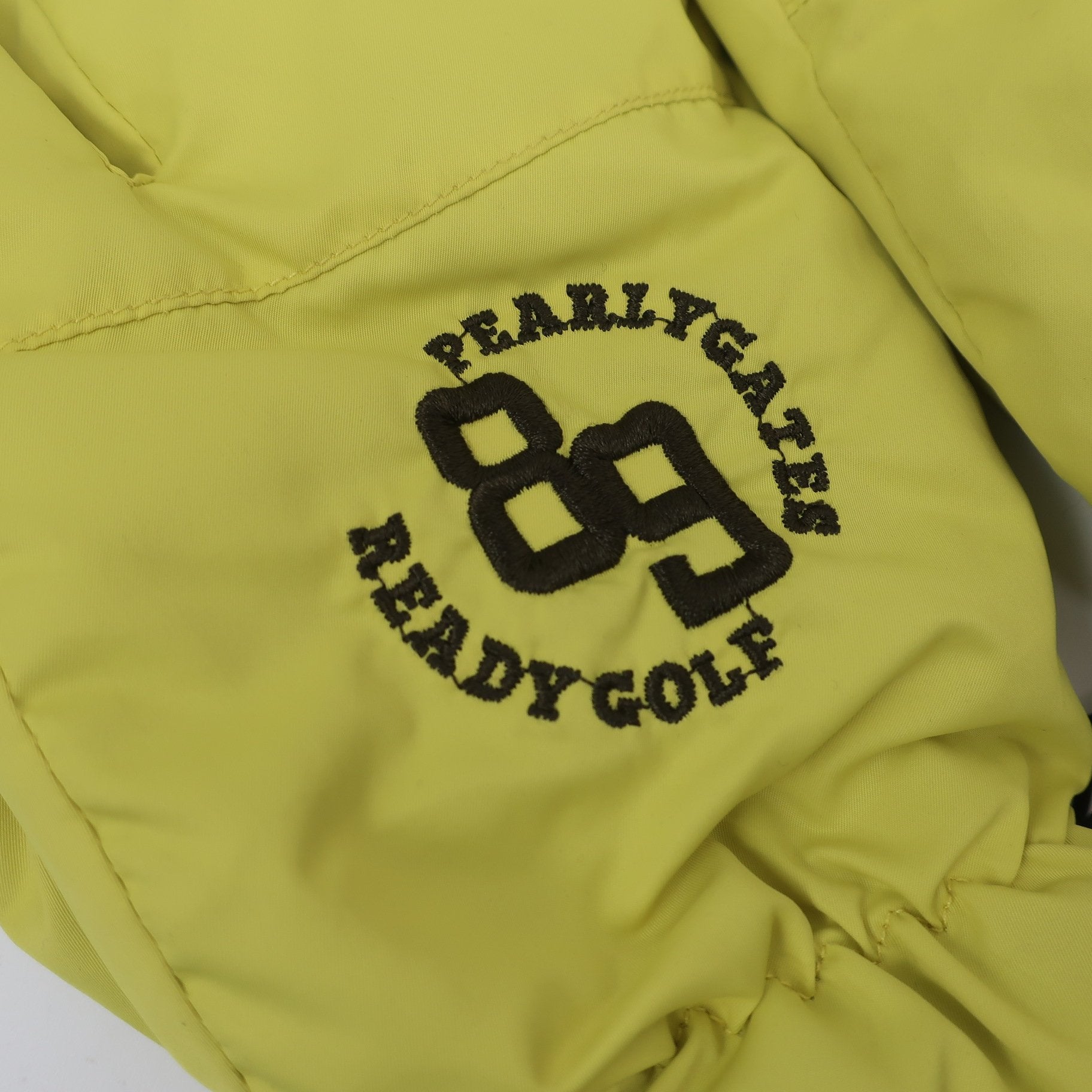 PEARLY GATES(パーリーゲイツ) ナイロンミトン 黄色 レディース フリーサイズ A