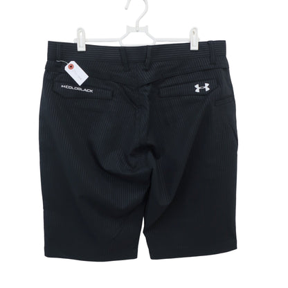 UNDER ARMOUR(アンダーアーマー) ハーフパンツ 黒ストライプ メンズ 85 A