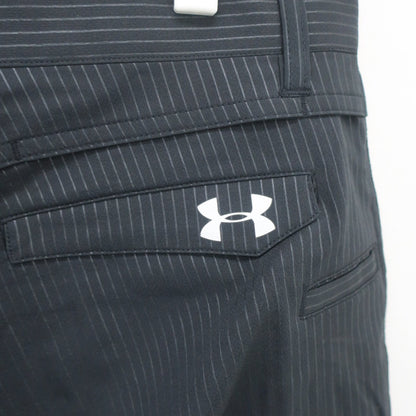 UNDER ARMOUR(アンダーアーマー) ハーフパンツ 黒ストライプ メンズ 85 A