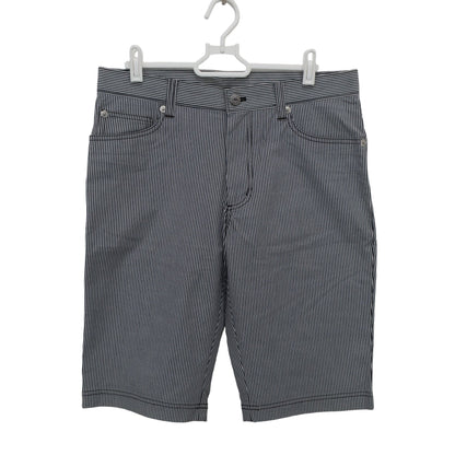 Kappa(カッパ) ハーフパンツ 白グレーストライプ メンズ A