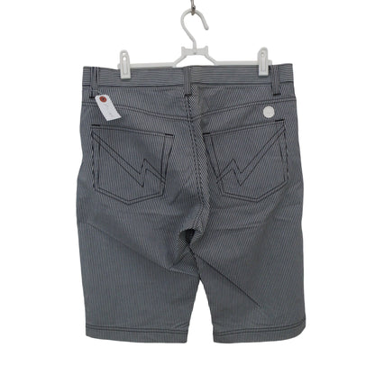 Kappa(カッパ) ハーフパンツ 白グレーストライプ メンズ A