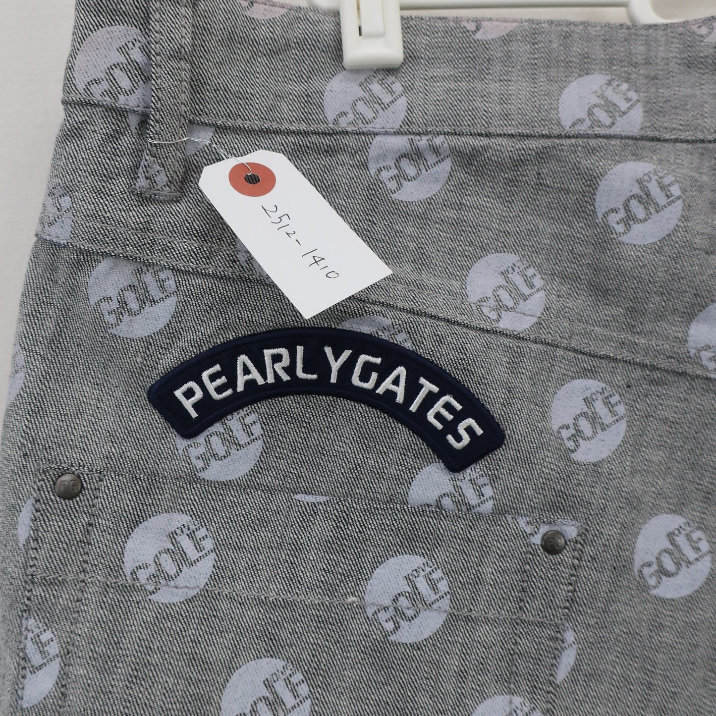 PEARLY GATES(パーリーゲイツ) ハーフパンツ グレー メンズ 5 053-232617 A