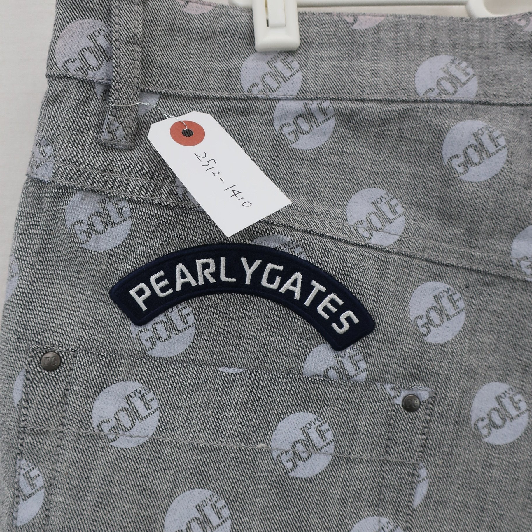 PEARLY GATES(パーリーゲイツ) ハーフパンツ グレー メンズ 5 053-232617 A