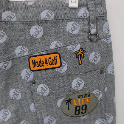 PEARLY GATES(パーリーゲイツ) ハーフパンツ グレー メンズ 5 053-232617 A