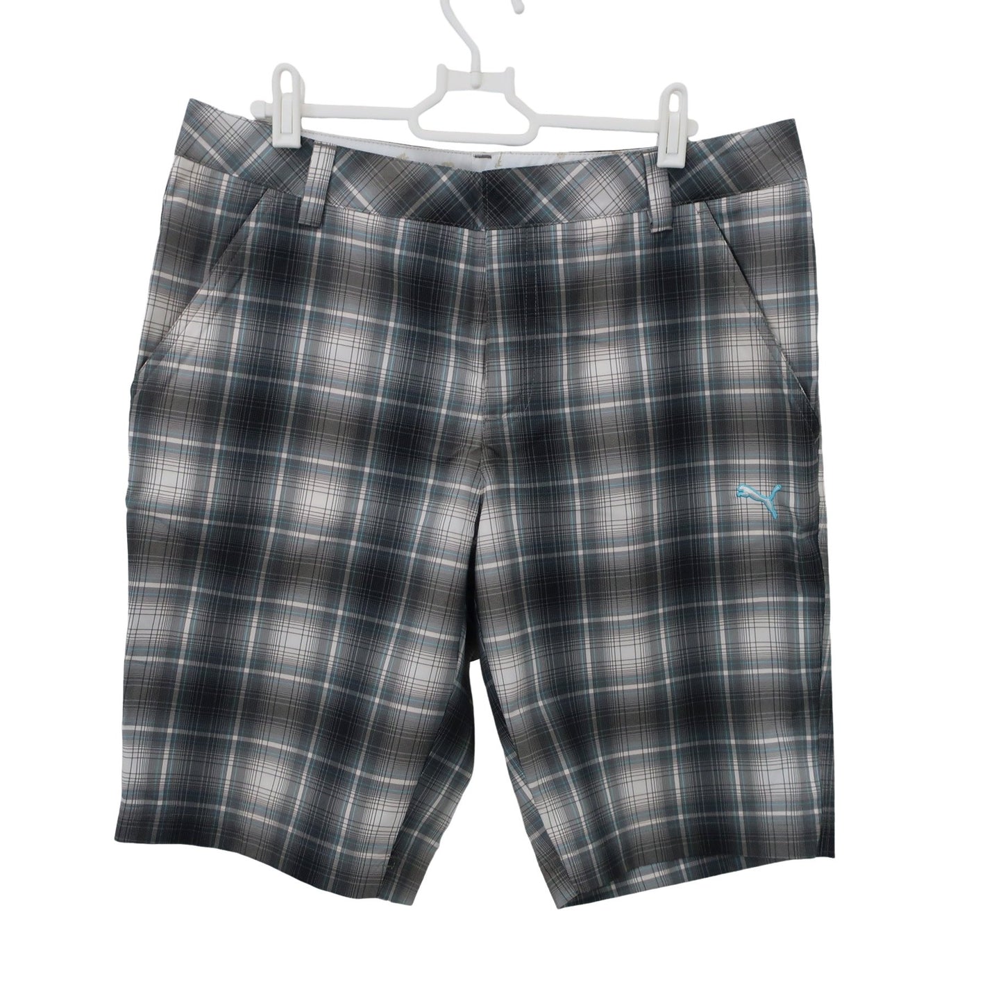 PUMA GOLF(プーマゴルフ) ハーフパンツ グレーチェック メンズ XL A