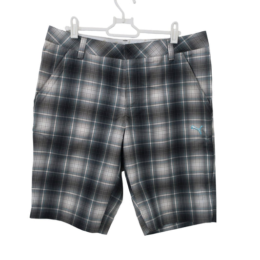 PUMA GOLF(プーマゴルフ) ハーフパンツ グレーチェック メンズ XL A
