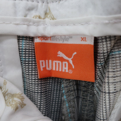 PUMA GOLF(プーマゴルフ) ハーフパンツ グレーチェック メンズ XL A