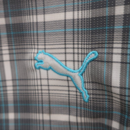 PUMA GOLF(プーマゴルフ) ハーフパンツ グレーチェック メンズ XL A