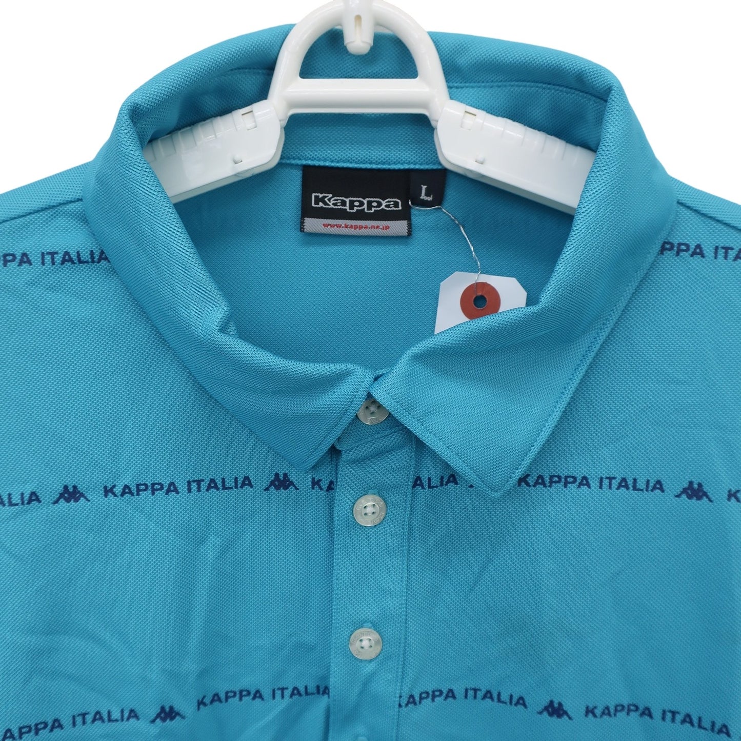 Kappa(カッパ) ポロシャツ 水色 メンズ L A
