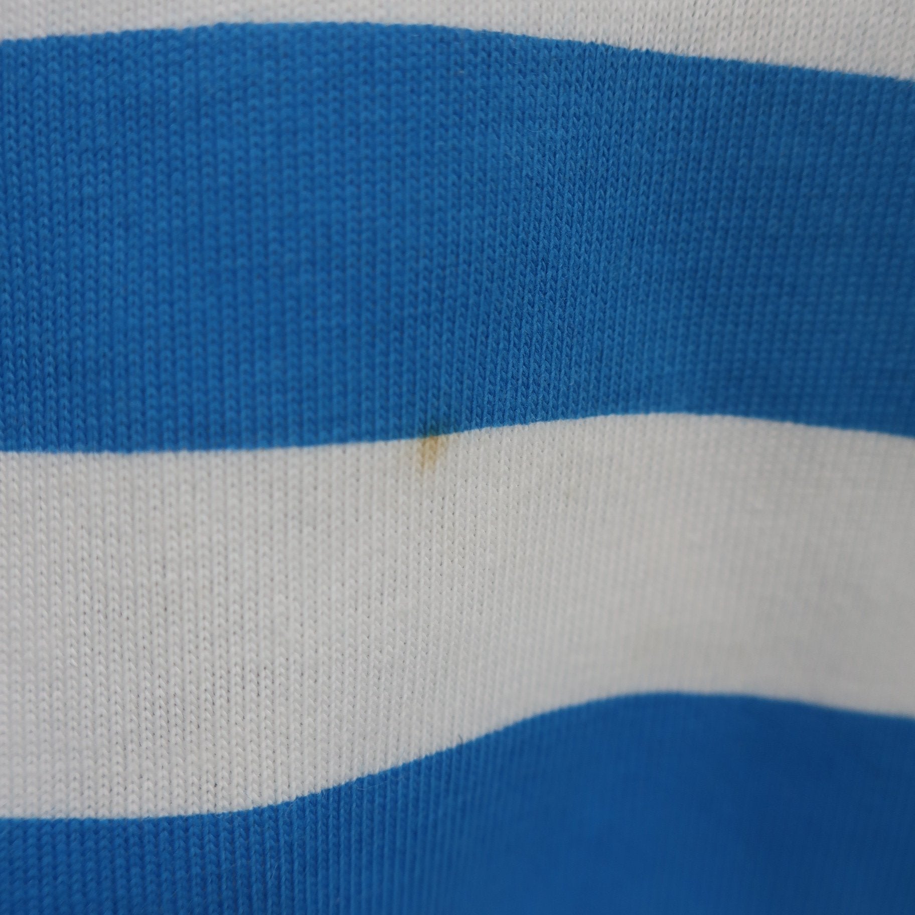 PUMA GOLF(プーマゴルフ) ポロシャツ 水色白ボーダー メンズ L A