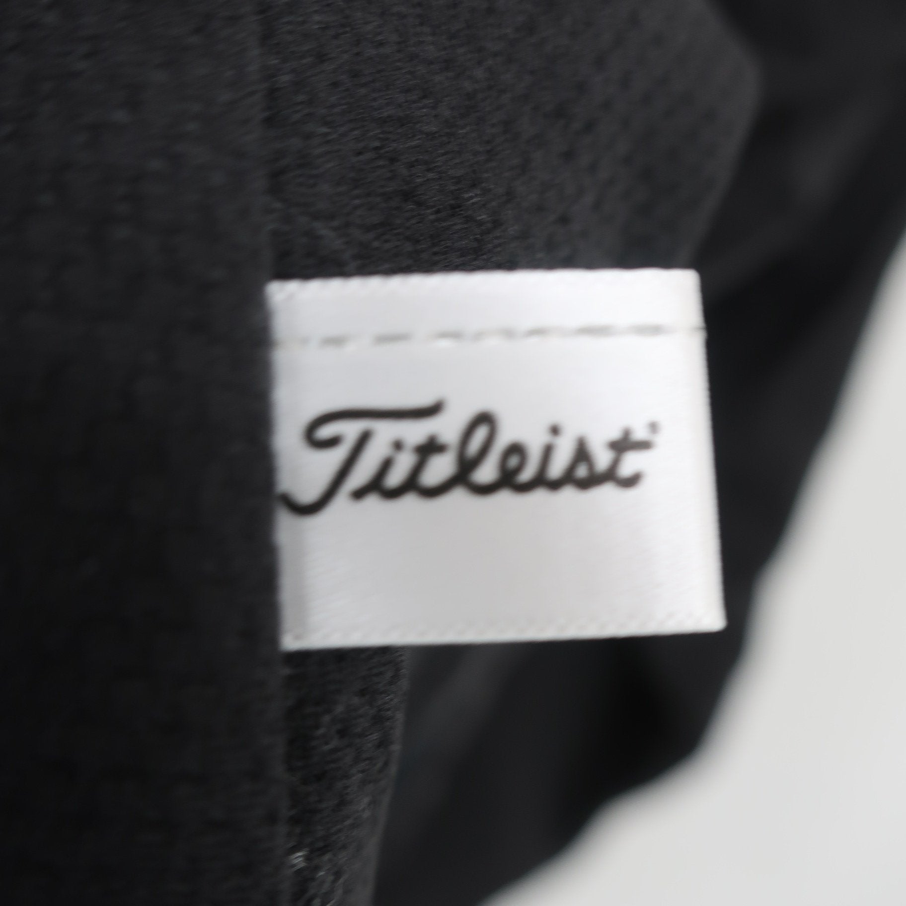 Titleist(タイトリスト) フルジップジャケット 黒 メンズ M A