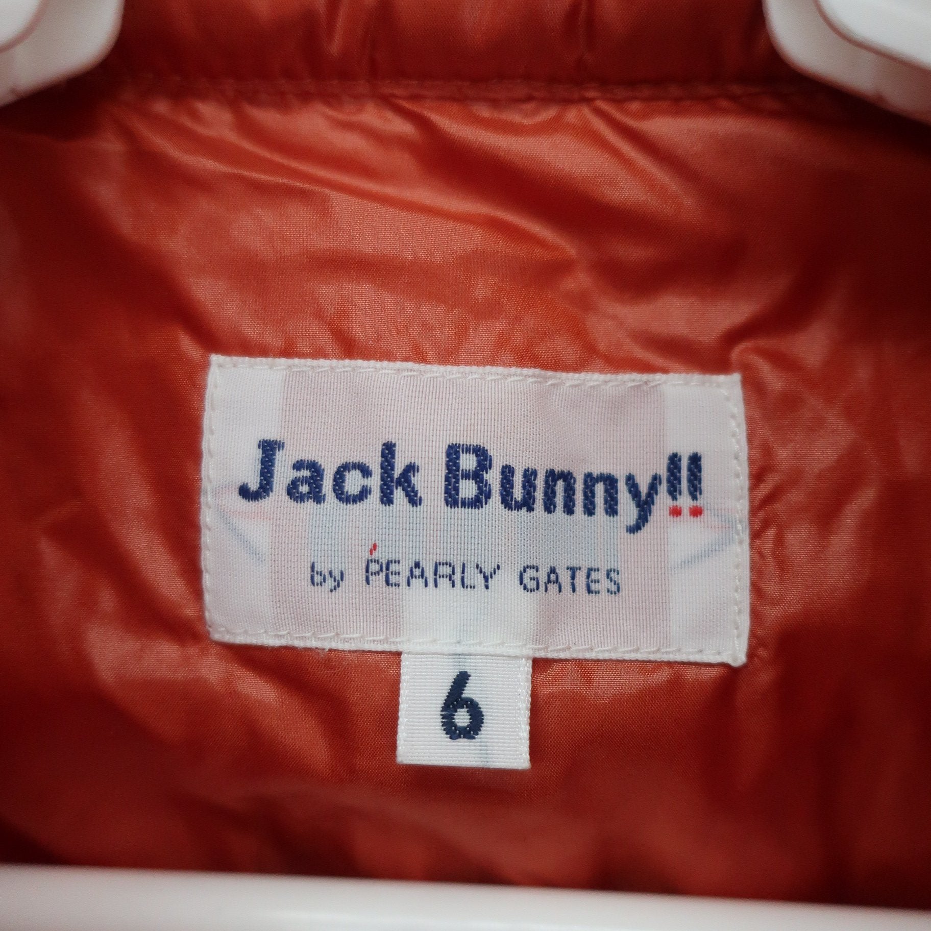 Jack Bunny(ジャックバニー) ナイロンブルゾン オレンジ メンズ 6 A