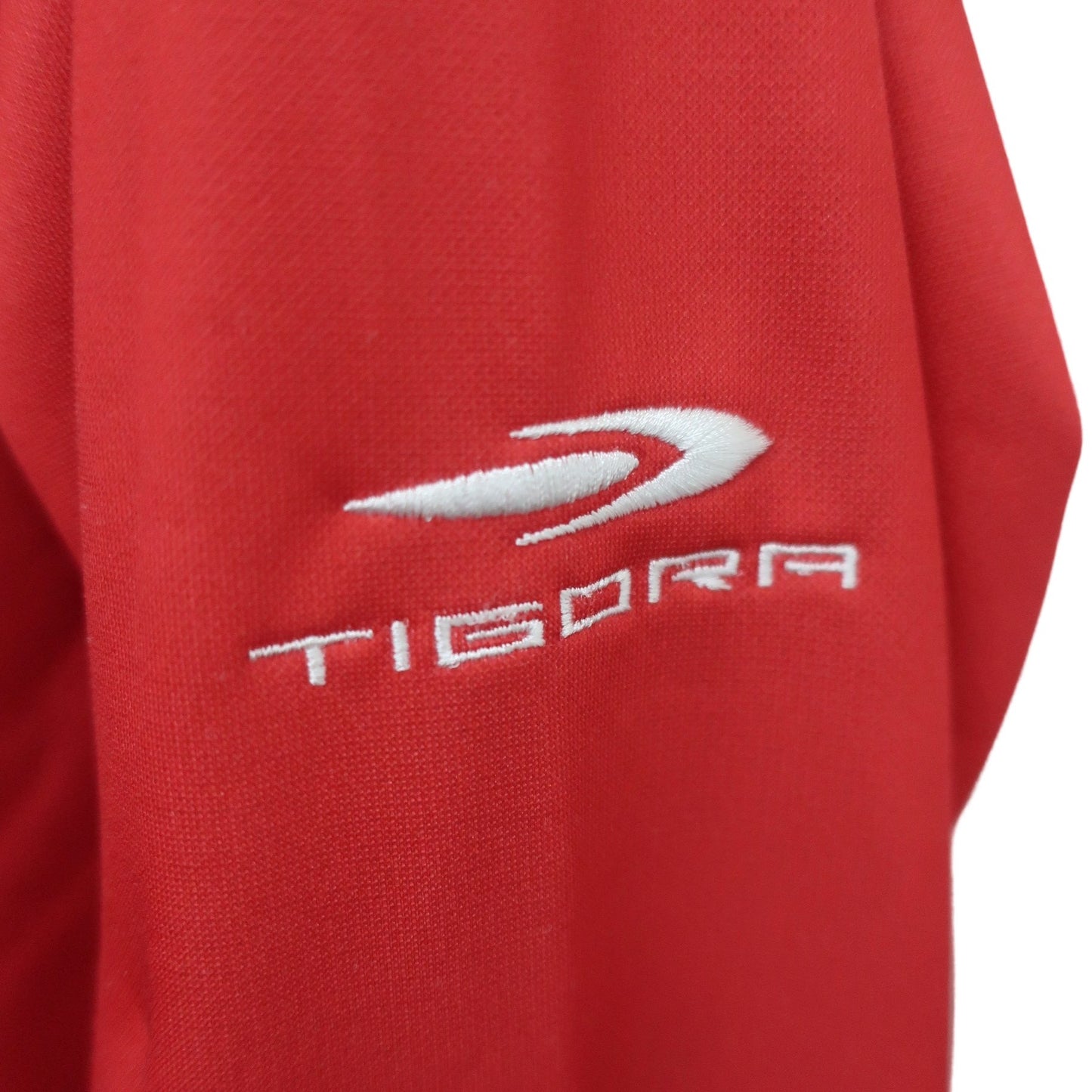 TIGORA(ティゴラ) 長袖ポロシャツ 赤黒 メンズ M A