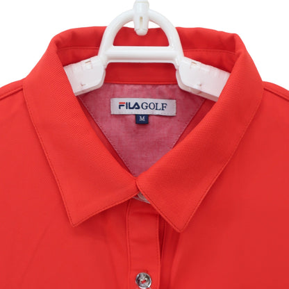 FILA GOLF(フィラゴルフ) ポロシャツ オレンジ レディース M A