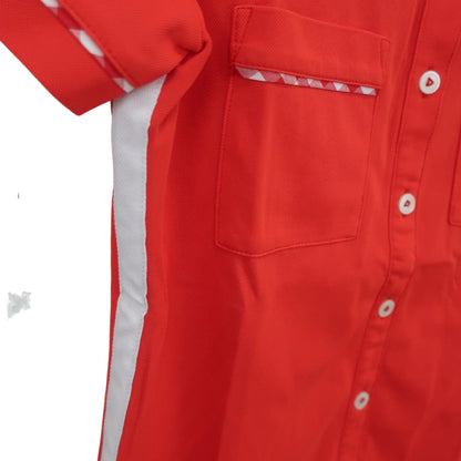 FILA GOLF(フィラゴルフ) ポロシャツ オレンジ レディース M A