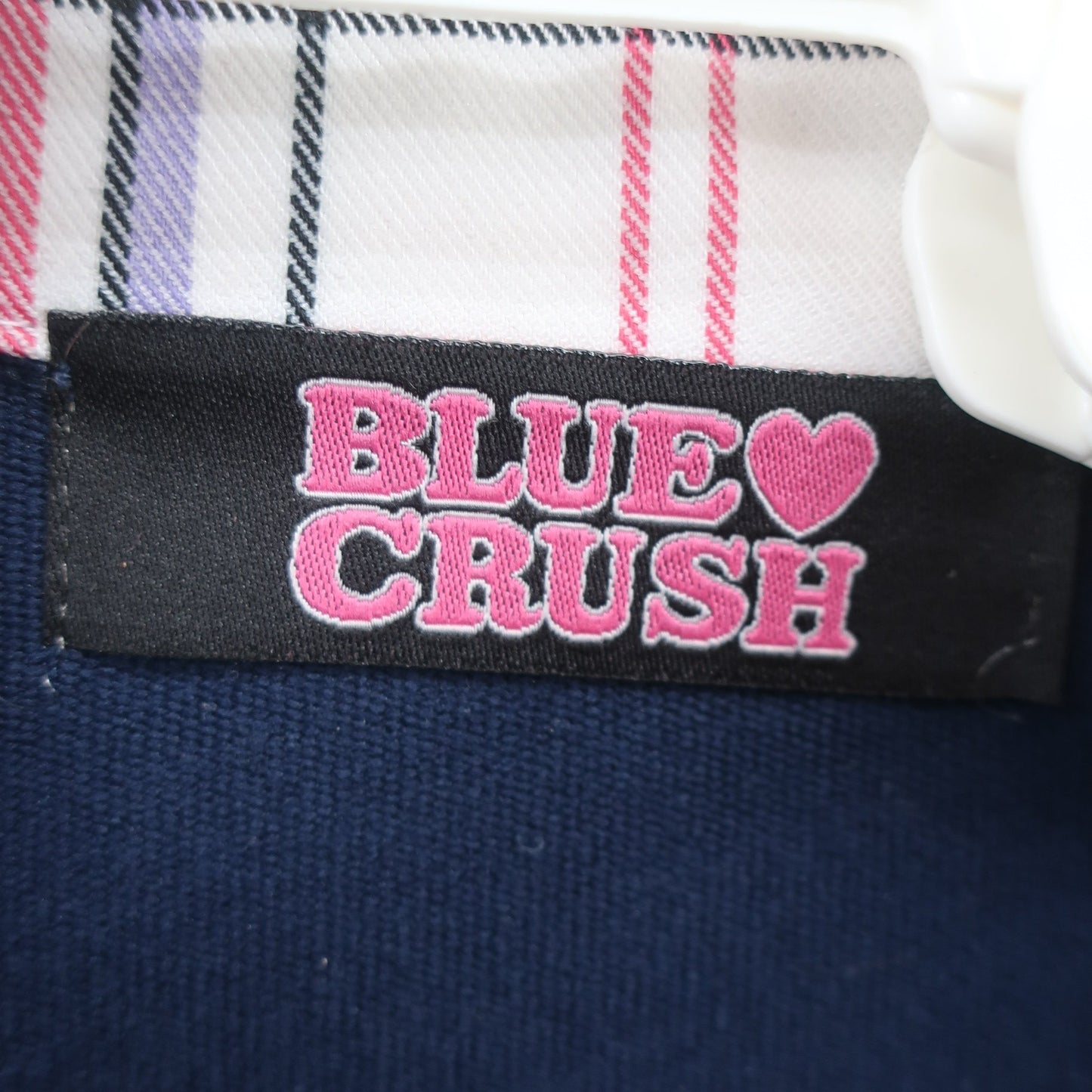 BLUE CRUSH(ブルークラッシュ) 長袖ポロシャツ ネイビー レディース A