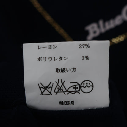 BLUE CRUSH(ブルークラッシュ) 長袖ポロシャツ ネイビー レディース A