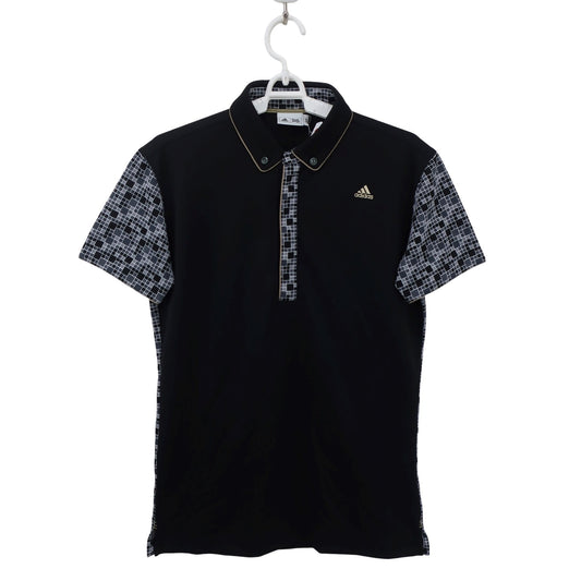 adidas(アディダス) ポロシャツ 黒 レディース S/P A