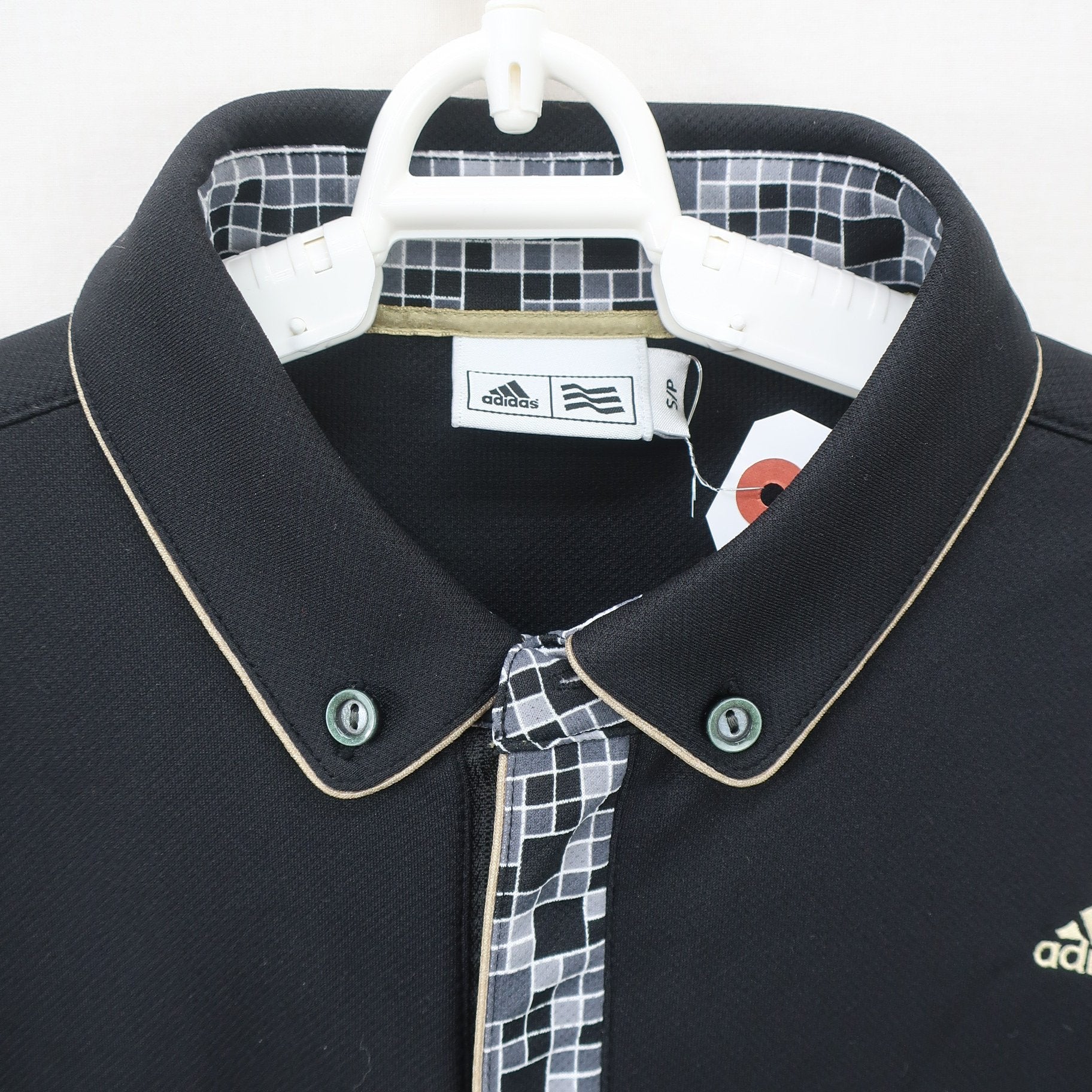 adidas(アディダス) ポロシャツ 黒 レディース S/P A