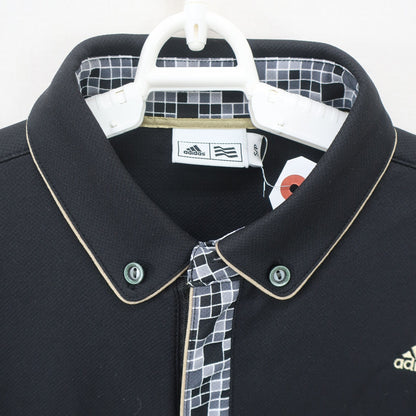 adidas(アディダス) ポロシャツ 黒 レディース S/P A