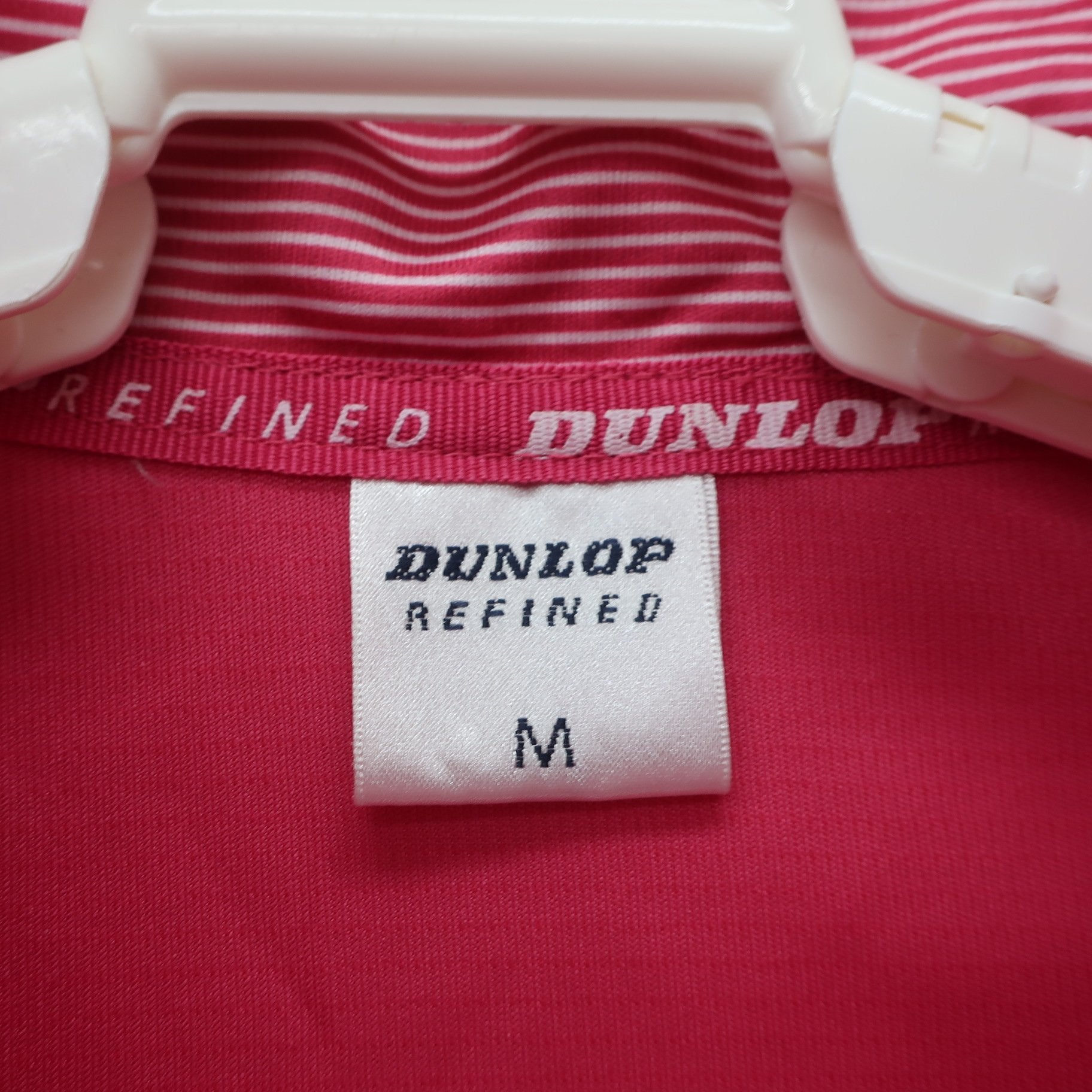 DUNLOP(ダンロップ) ハーフジップシャツ ピンク レディース M A
