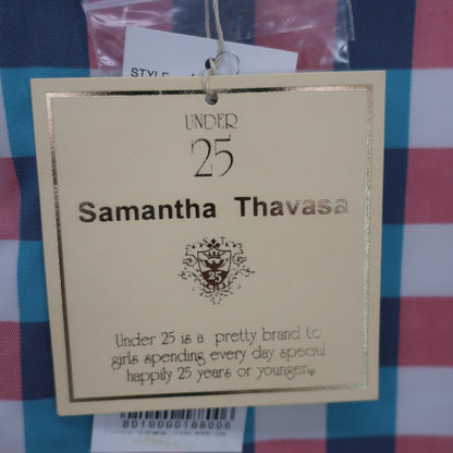Samantha Thavasa(サマンサタバサ) ショートパンツ 白パステルチェック レディース M N