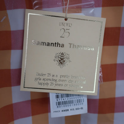 Samantha Thavasa(サマンサタバサ) ショートパンツ オレンジ系チェック レディース M N