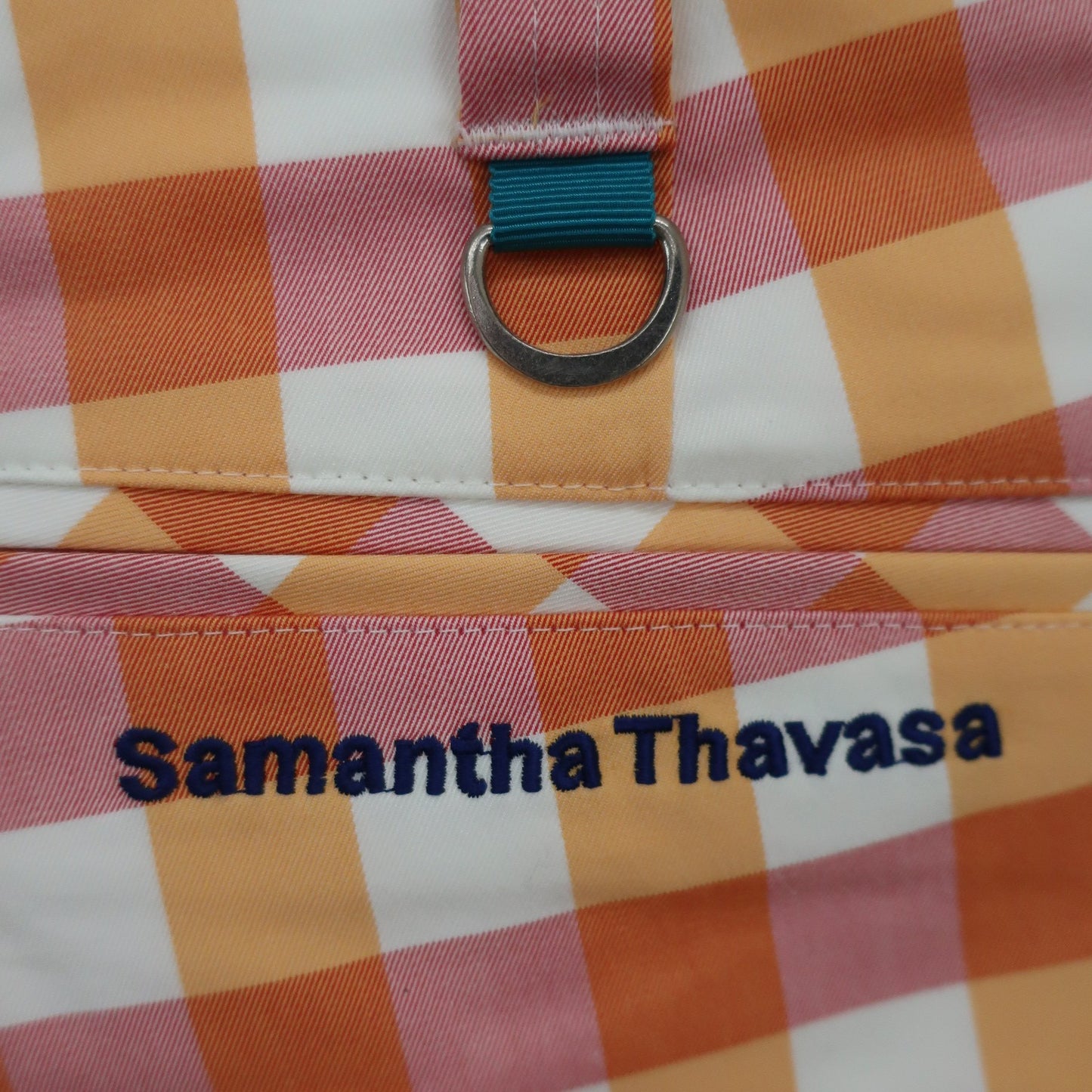 Samantha Thavasa(サマンサタバサ) ショートパンツ オレンジ系チェック レディース M N