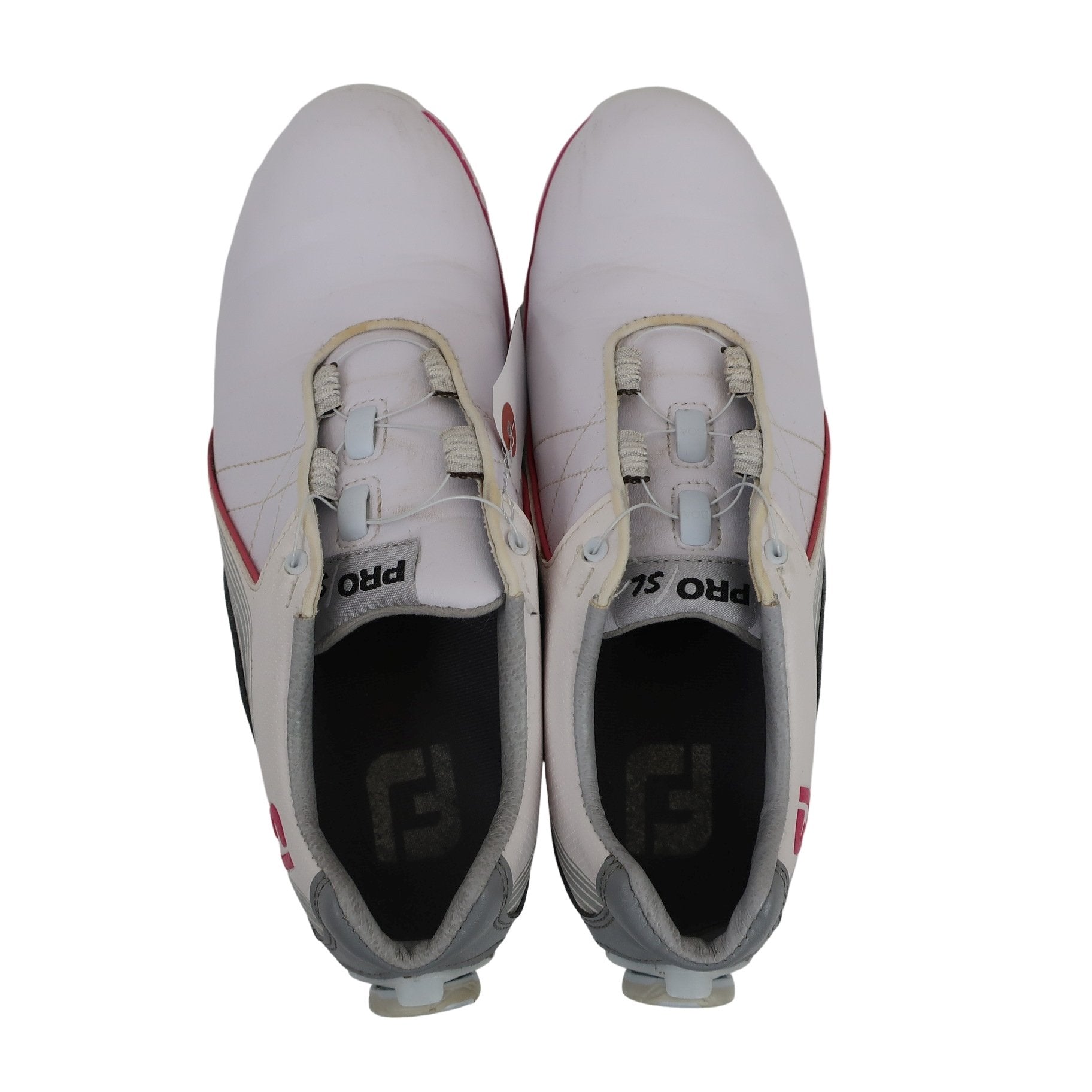 FOOTJOY(フットジョイ) ダイヤル式スパイクレスゴルフシューズ 白 レディース 22.5cm 98109J A