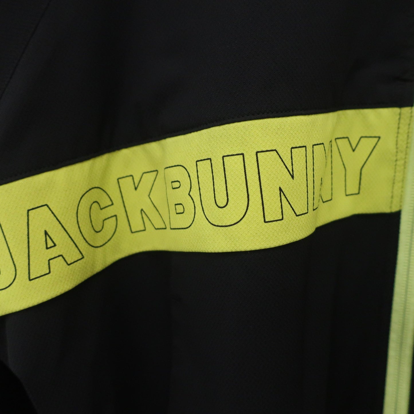 Jack Bunny(ジャックバニー) フルジップパーカー 黒黄色 レディース 1 263-2120140 A