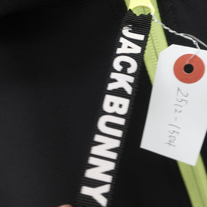 Jack Bunny(ジャックバニー) フルジップパーカー 黒黄色 レディース 1 263-2120140 A
