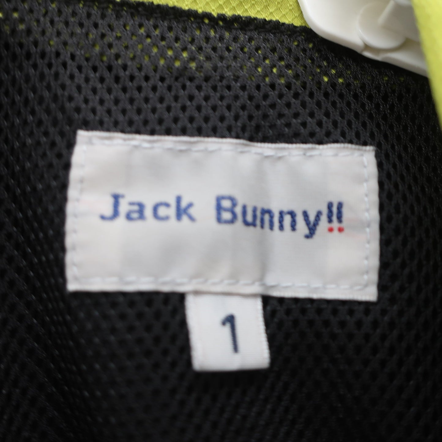 Jack Bunny(ジャックバニー) フルジップパーカー 黒黄色 レディース 1 263-2120140 A