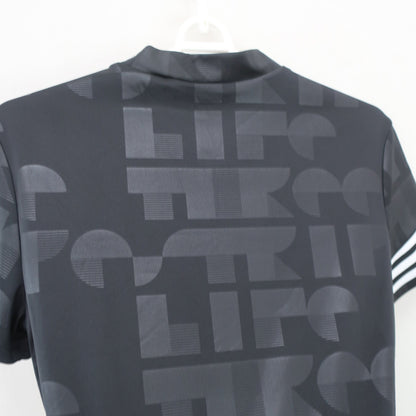 adidas(アディダス) 半袖シャツ 黒 レディース L A