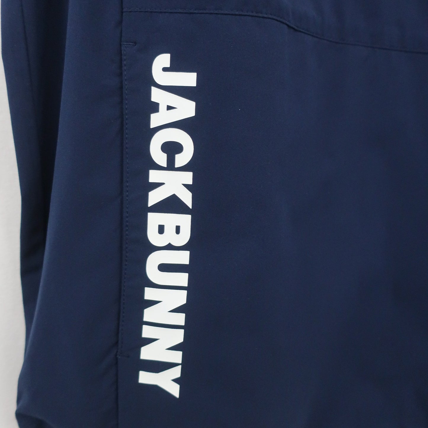 Jack Bunny(ジャックバニー) 半袖ハーフジップシャツ ネイビー レディース 0 263-2121308 A