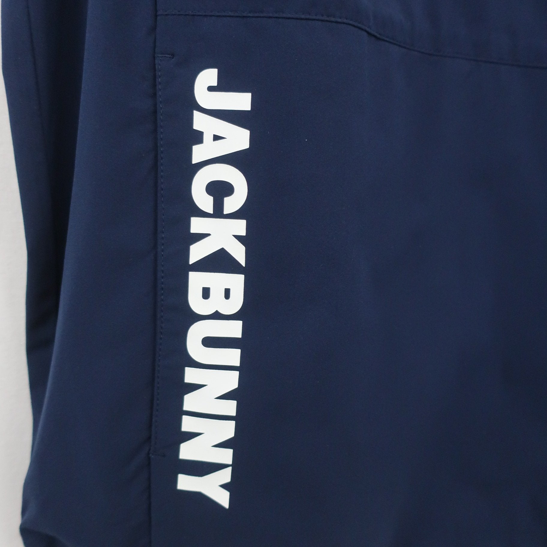 Jack Bunny(ジャックバニー) 半袖ハーフジップシャツ ネイビー レディース 0 263-2121308 A