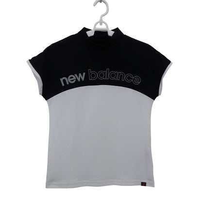 New Balance golf(ニューバランスゴルフ) ノースリーブモックネックシャツ 黒白 レディース 1 012-3166610 A
