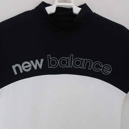 New Balance golf(ニューバランスゴルフ) ノースリーブモックネックシャツ 黒白 レディース 1 012-3166610 A