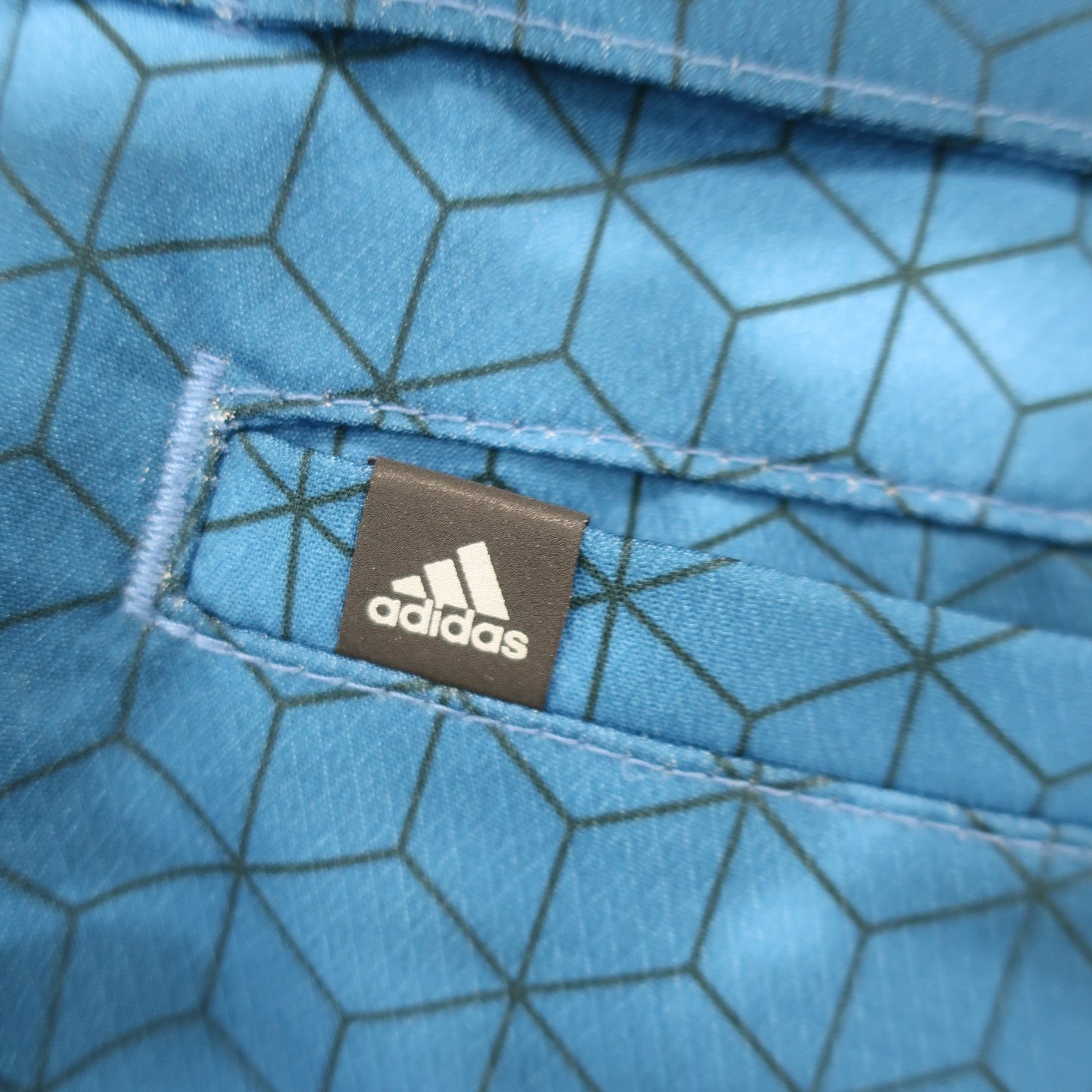 adidas(アディダス) パンツ 青総柄 メンズ O/XG A