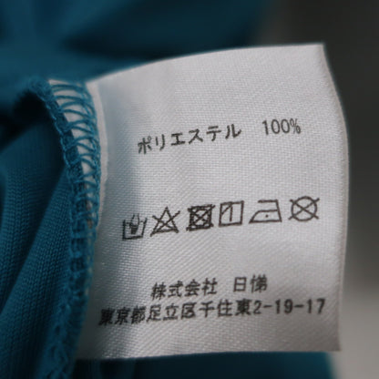 AVIREX 長袖モックネックシャツ エメラルドグリーン メンズ M A