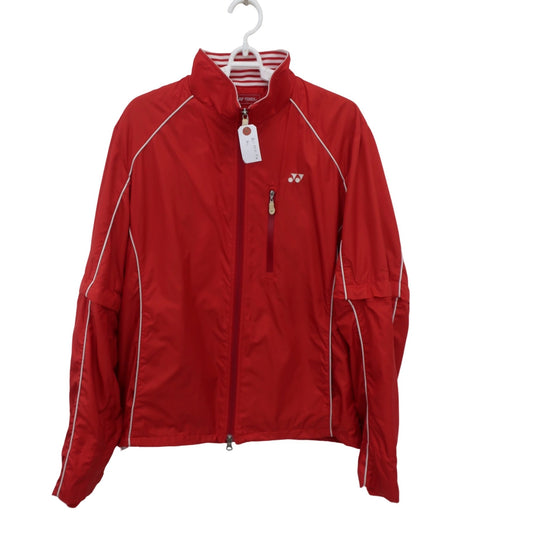 YONEX(ヨネックス) フルジップジャケット 赤 メンズ L A