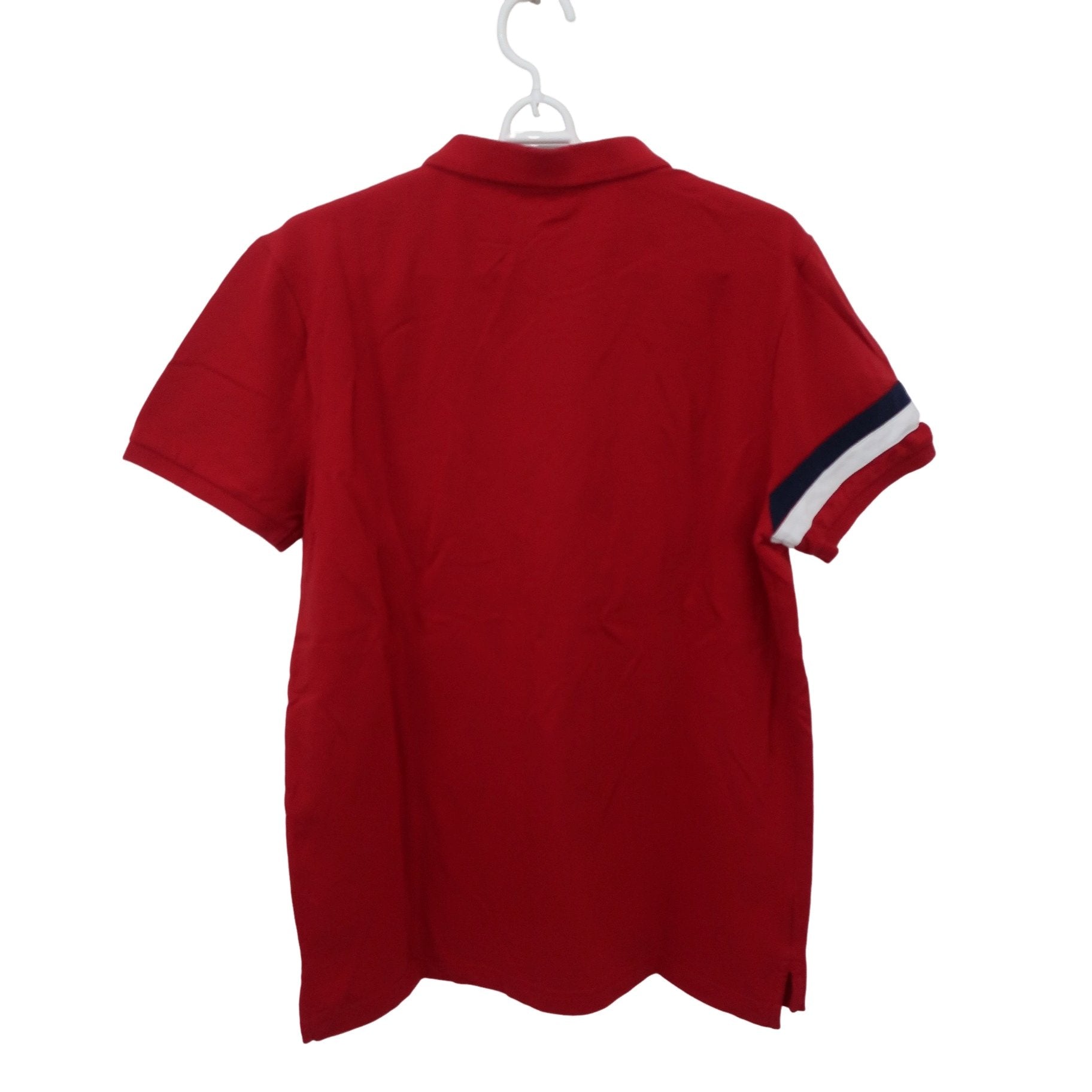 GIORDANO(ジョルダーノ) ポロシャツ 赤 メンズ M B