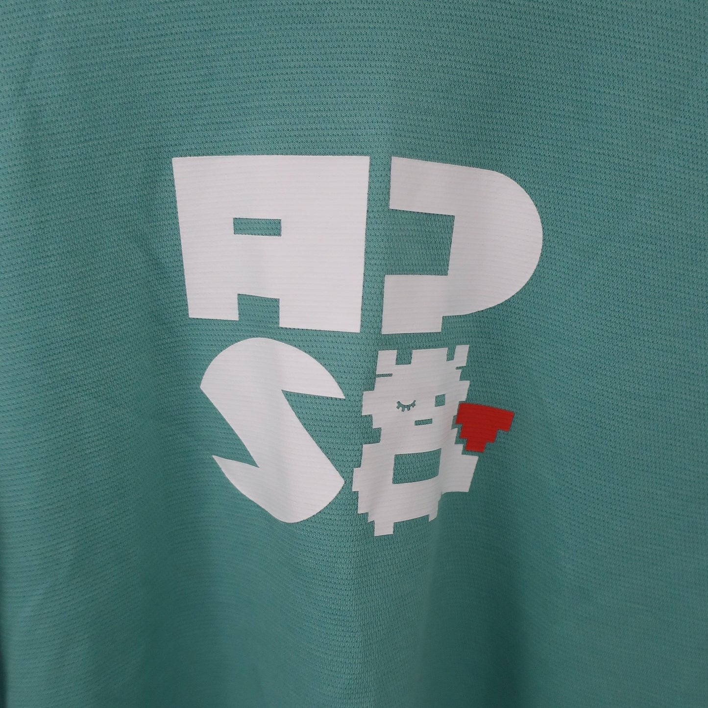 and per se(アンパスィ) 長袖モックネックシャツ 水色系 レディース LL AFF9201V3 N
