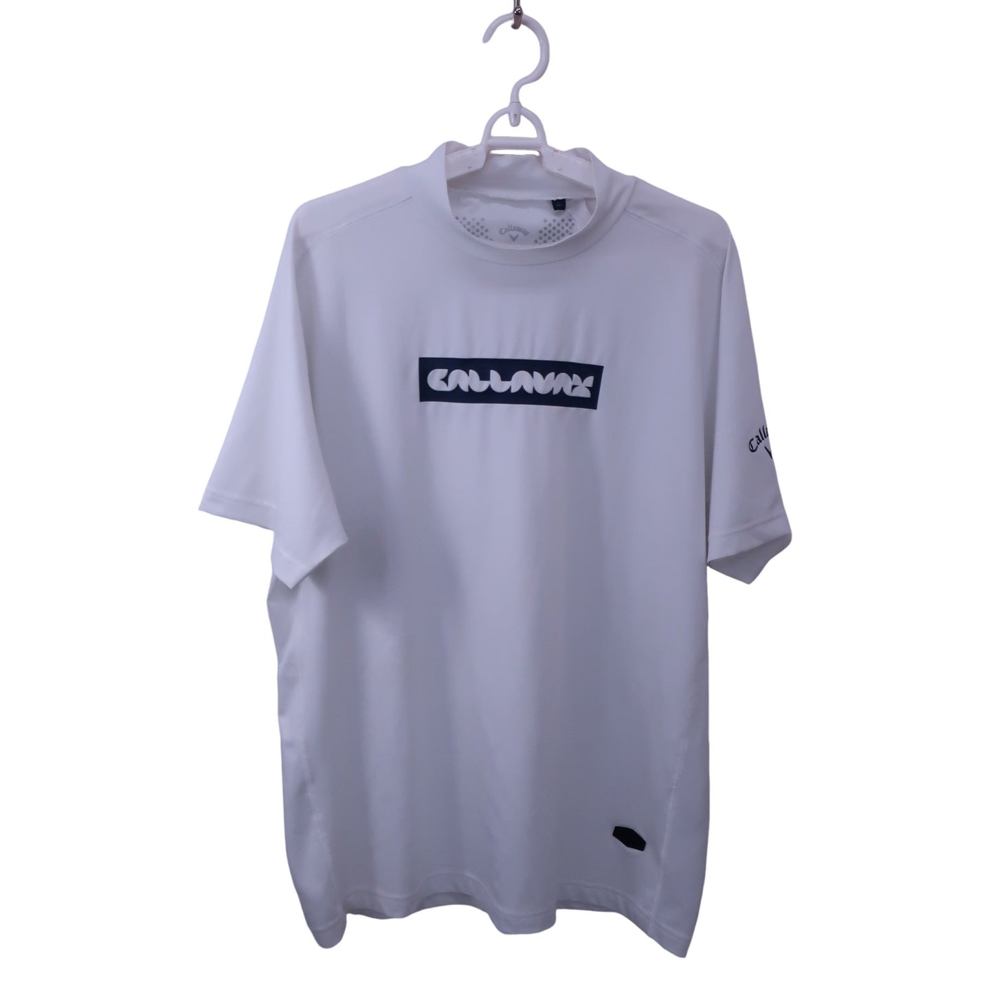 Callaway(キャロウェイ) 半袖モックネックシャツ 白 メンズ LL C24134103 C