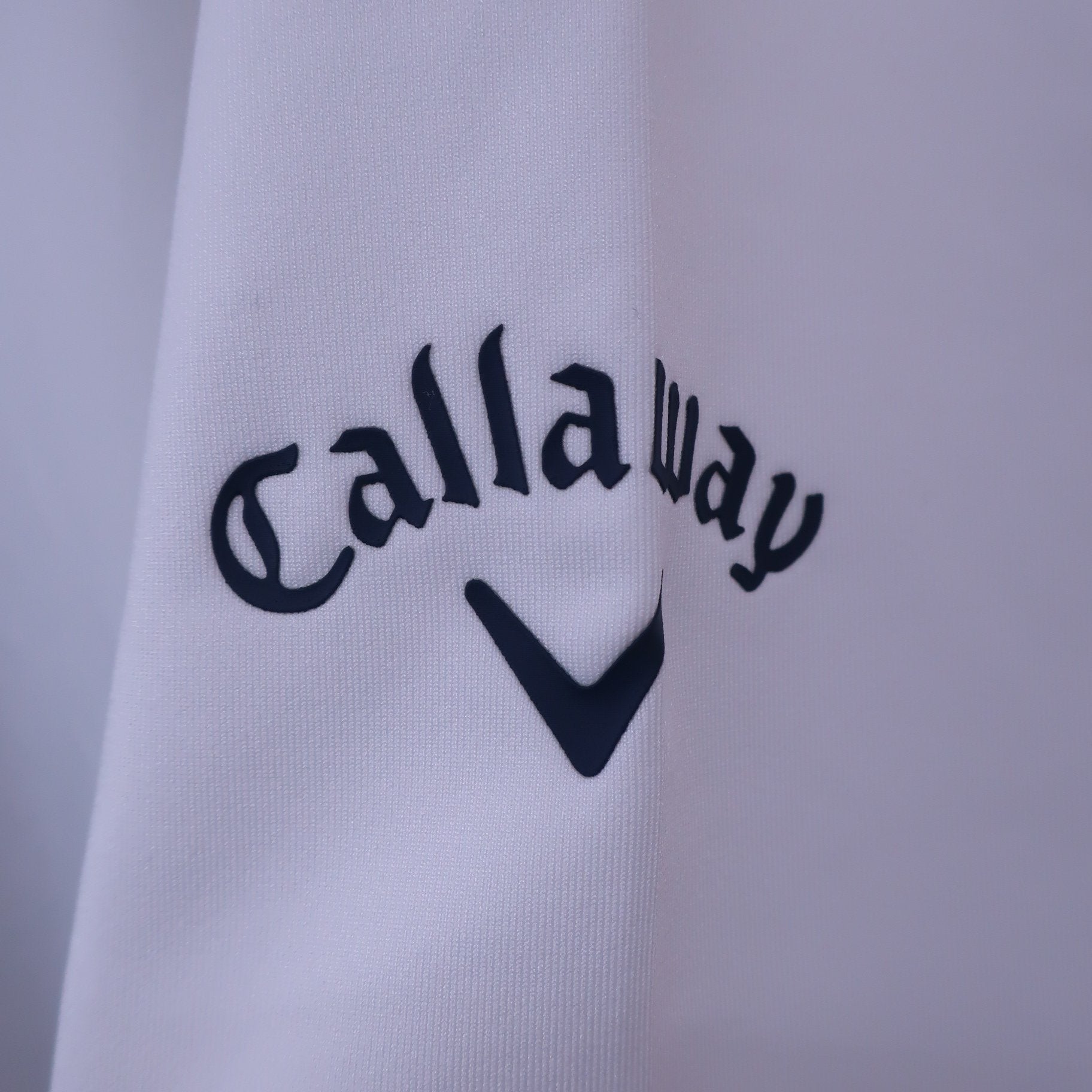 Callaway(キャロウェイ) 半袖モックネックシャツ 白 メンズ LL C24134103 C