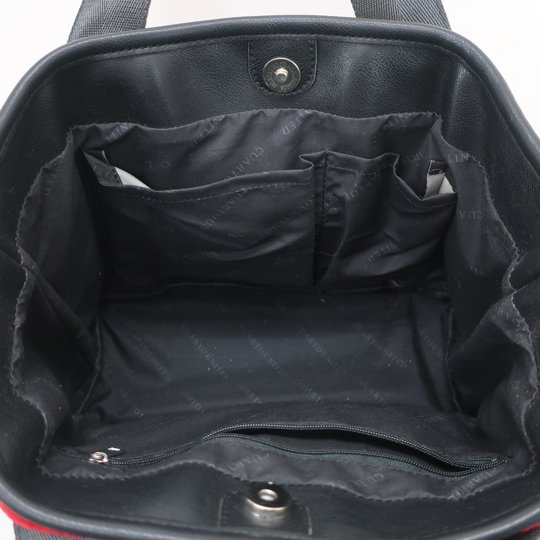 Cuarto UNITED1 カートバッグ 赤黒 フリーサイズ A
