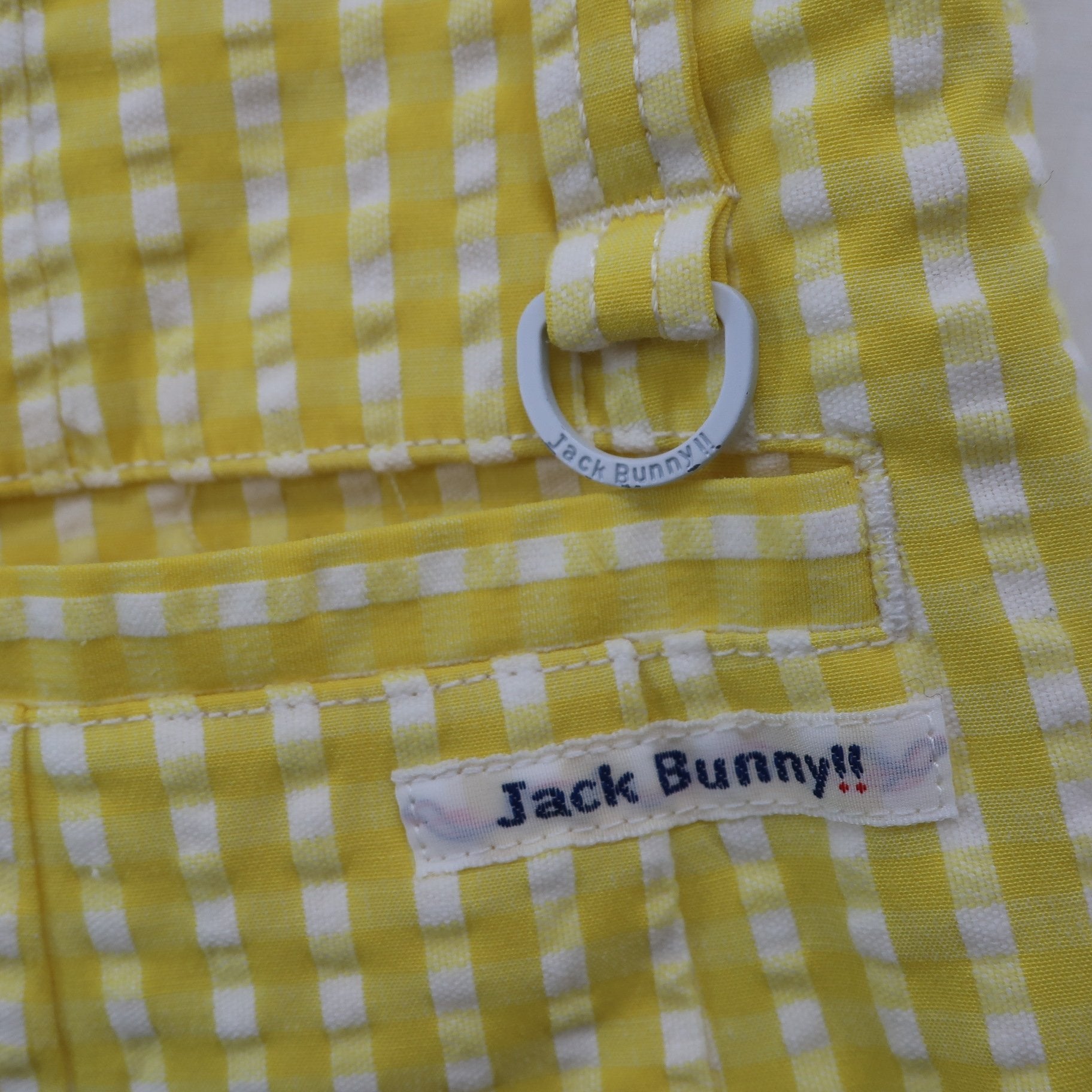 Jack Bunny(ジャックバニー) スカート 黄色白チェック レディース 1 263-9134410 A