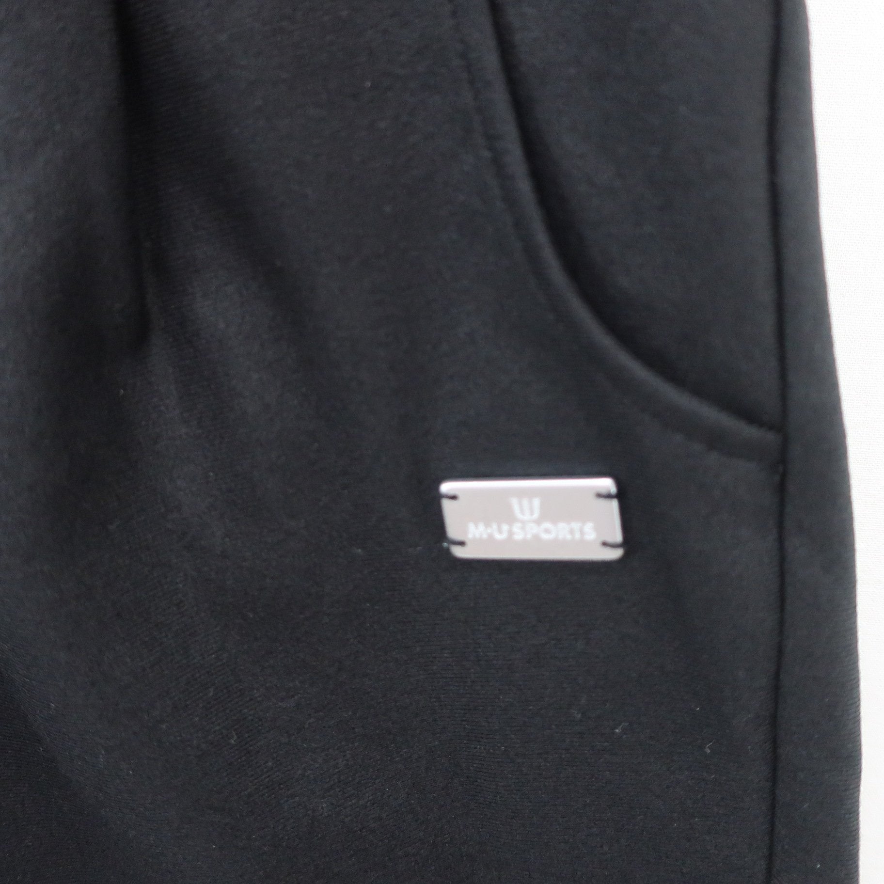 M.U SPORTS1 ショートパンツ 黒 レディース 38 A