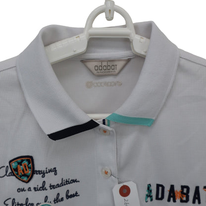 adabat(アダバット) ポロシャツ 白 レディース 40 B